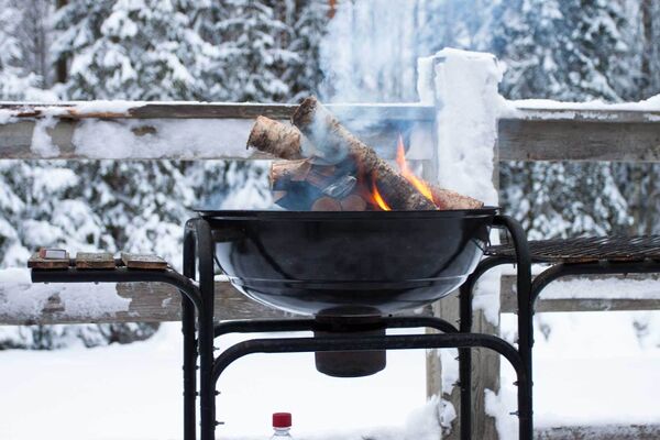 Festliches Weihnachtsmenü vom Grill
