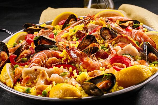 Paella vom Grill