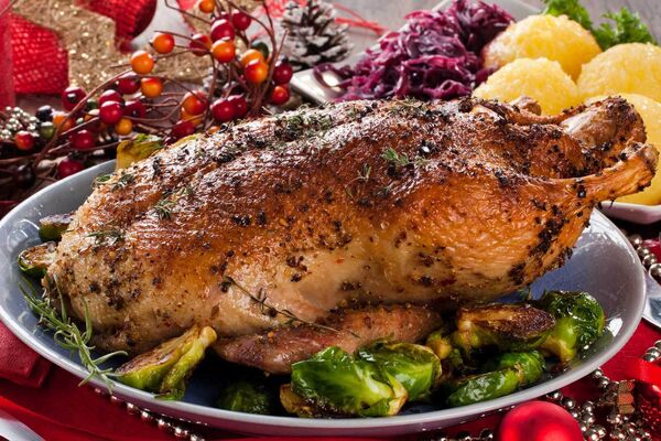 Gans, ganz knusprig!