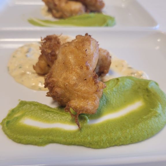 Kochateliers Kochrezept: Backfisch vom Seeteufelbäckchen