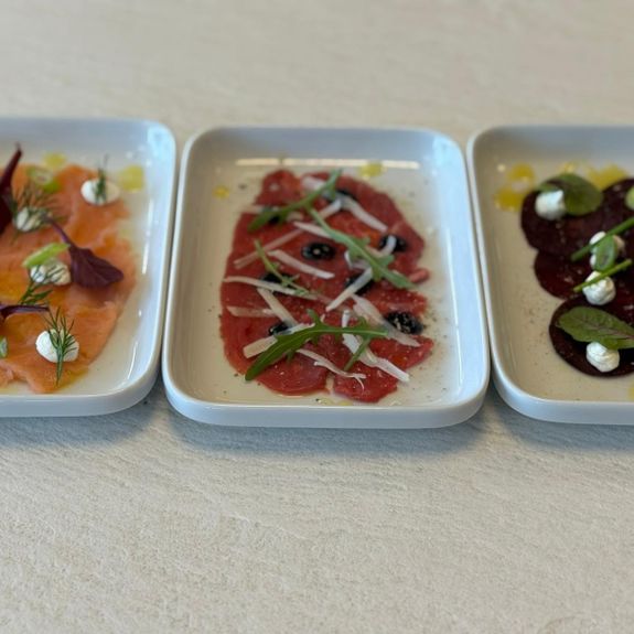 Kochateliers Kochrezept: Triologie vom Carpaccio