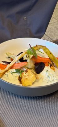 Lieblingsrezept: Tzatziki mit Ofengemüse