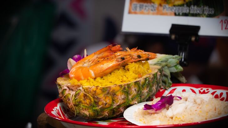 Ananas-Gratin