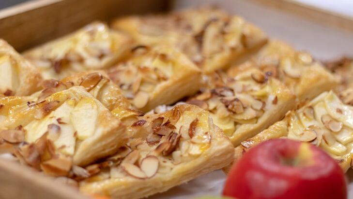 Apfel-Blätterteig-Gebäck