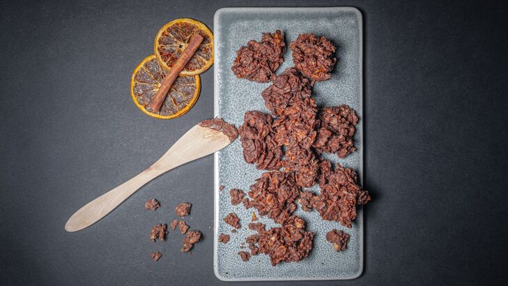 Birnen-Schokoladen-Crumble