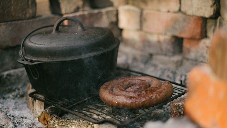 Boerewors - südafrikanische, grobe Grillwurst