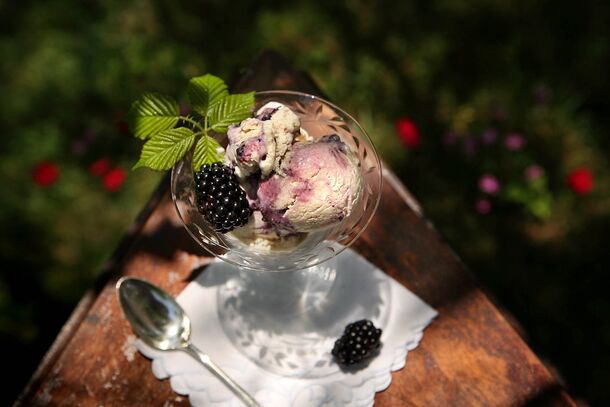 Lieblingsrezept: Brombeer-Eis