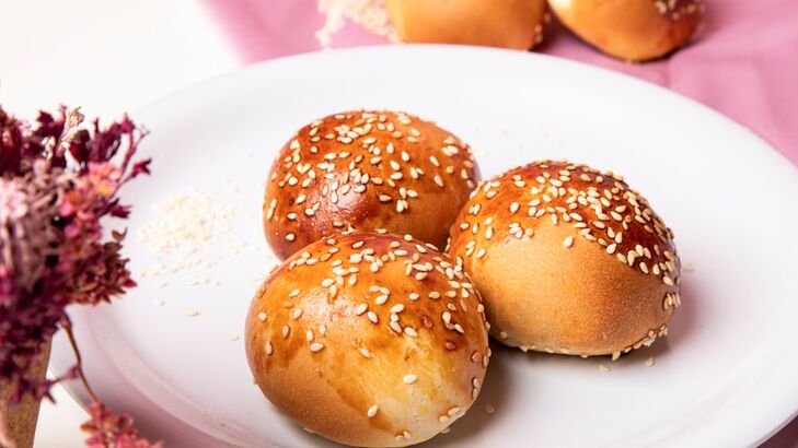 Burger-Brötchen Grundrezept