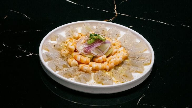 Ceviche vom Wolfsbarsch