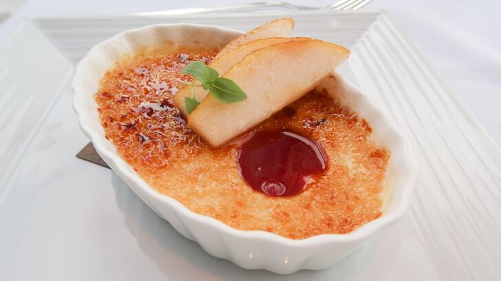 Crème Brûlée von der Bourbon Vanille