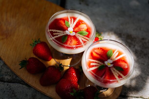 Lieblingsrezept: Erdbeer-Panna-Cotta
