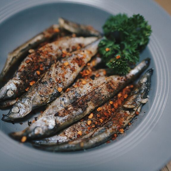 Kochateliers Kochrezept: Gebratene Sardinen