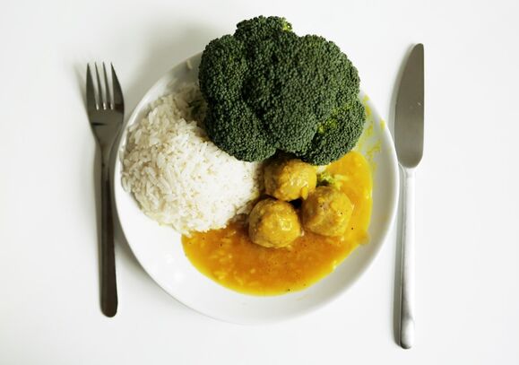 Lieblingsrezept: Gedämpfte Fleisch-Bällchen mit Basmati-Reis