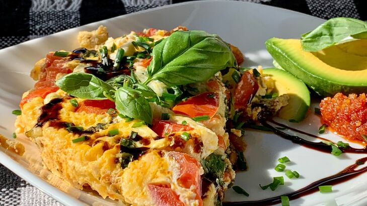 Geräucherte spanische Tortilla