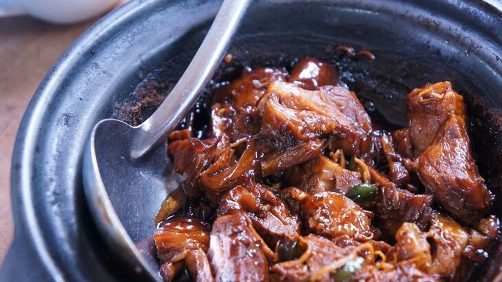 Geschmortes Lammragout