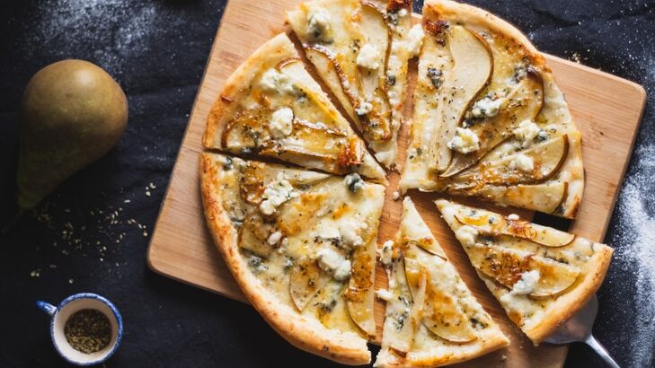 Gorgonzola-Süßkartoffeln