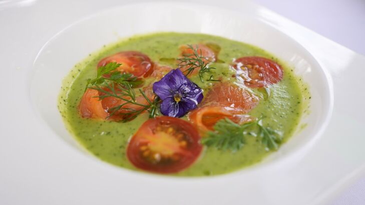 Grüne Gazpacho