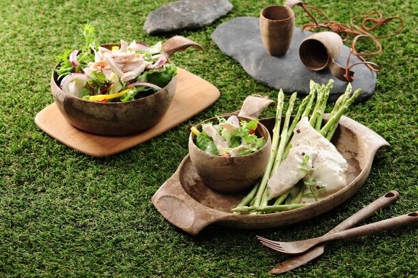 Lieblingsrezept: Hasenrückenfilet mit Rosenkohlsalat
