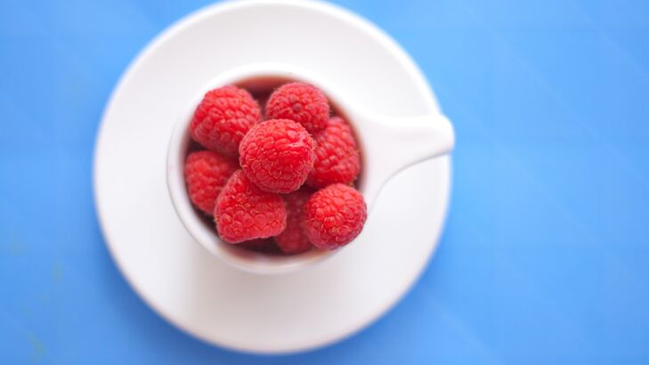 Himbeersorbet