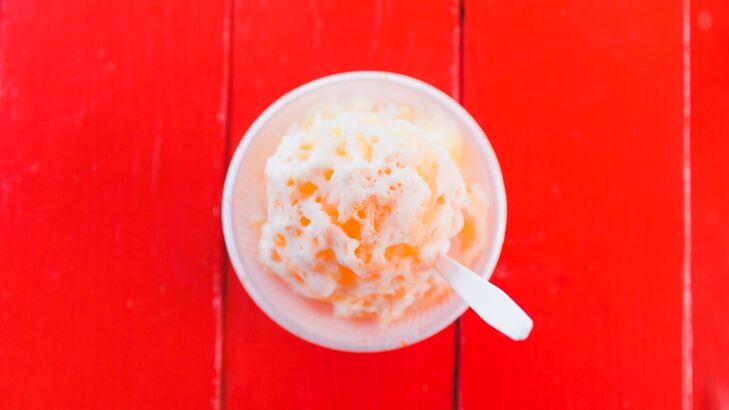 Joghurt-Orangen-Eis