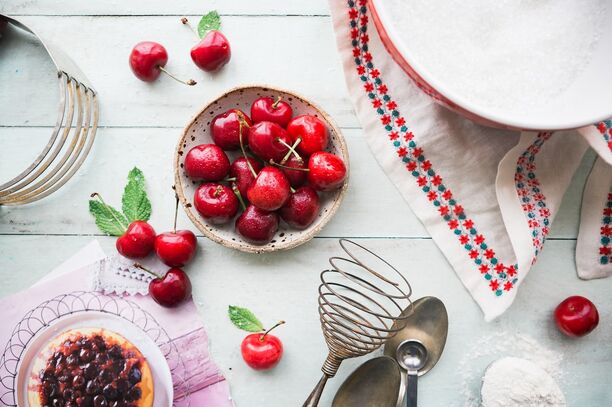 Lieblingsrezept: Kirsch-Mandel-Tarte
