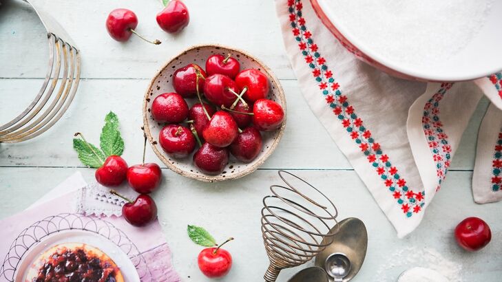 Kirsch-Mandel-Tarte