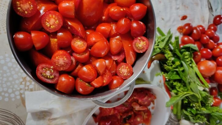 Lieblingsrezept: ½ Kiste Kirschtomaten