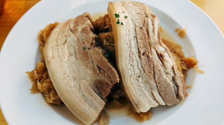 Knuspriger Schweinebraten