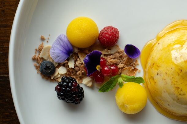 Lieblingsrezept: Kokos Panna cotta mit Ananas