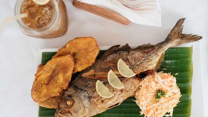 Kreolischer Grill-Fisch