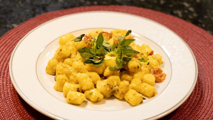 Kürbis Gnocchi