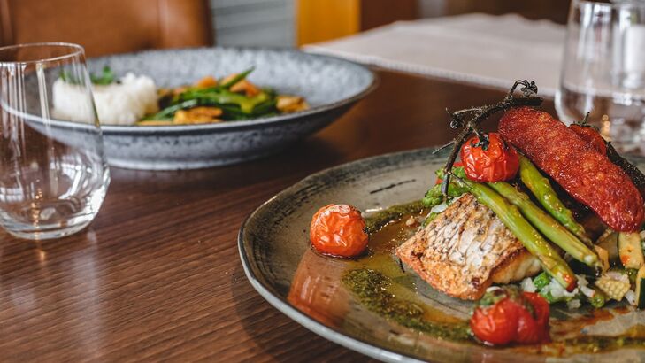 Lachs von der Zedernplanke