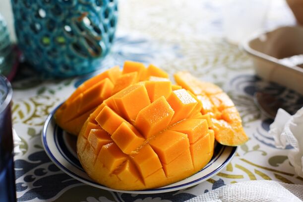 Lieblingsrezept: Mango-Erdnusssalat