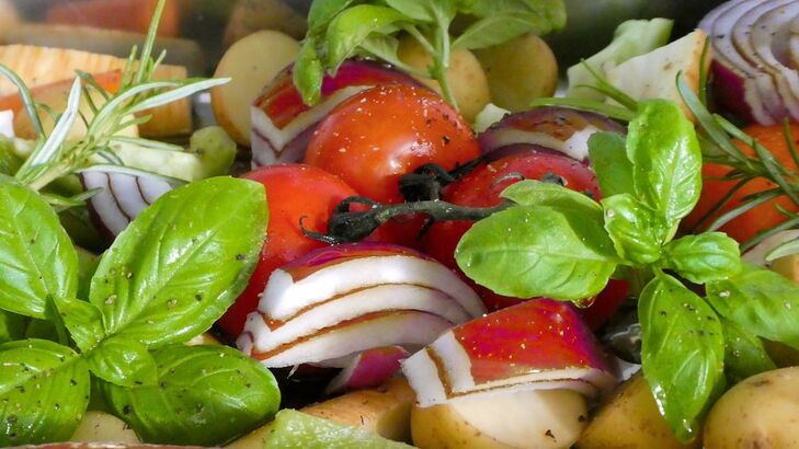 Mediterraner Kartoffelsalat