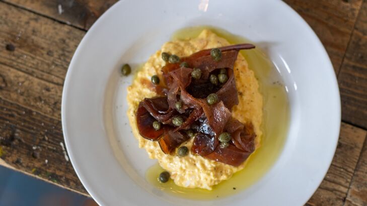 Oliven-Polenta