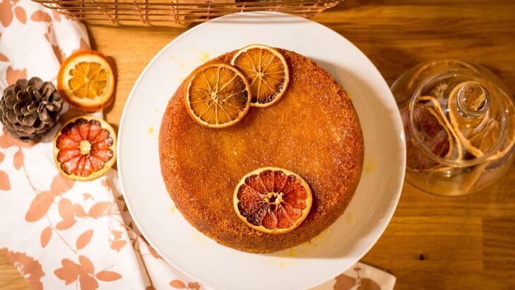 Orangen-Mandelkuchen