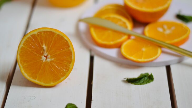 Orangen-Salat