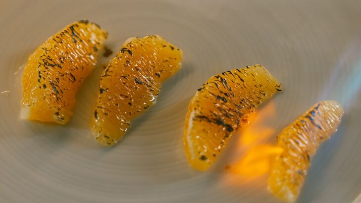 Orangenkompott