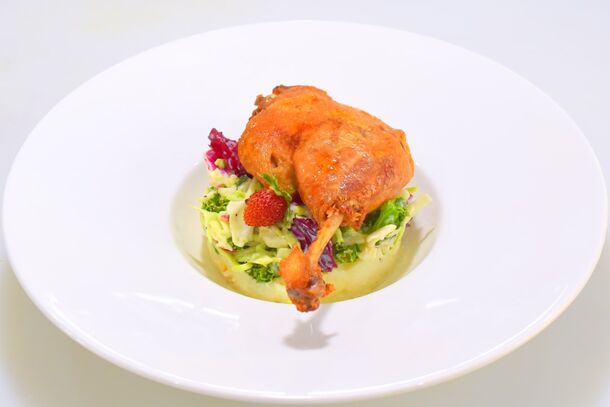 Lieblingsrezept: Poularde und Parmesan-Polenta