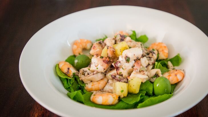 Pulposalat mit Limone