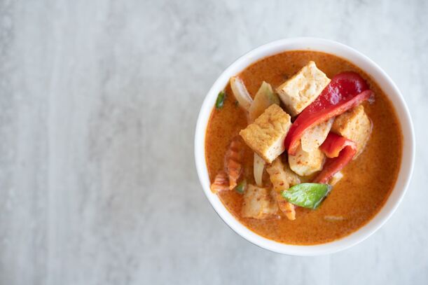 Lieblingsrezept: Rahmsuppe vom roten Curry mit Kokosmilch