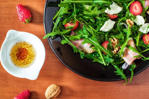Lieblingsrezept: Rucola mit Sherry-Vinaigrette