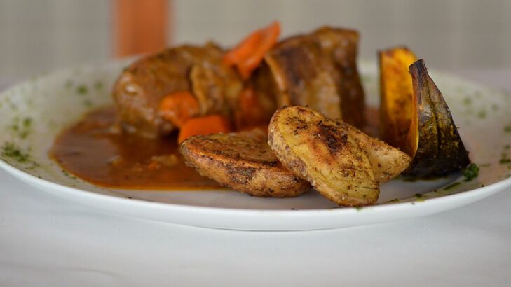 Sauerbraten vom Roastbeef