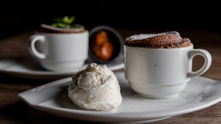 Schokoladen Crème Brûlée