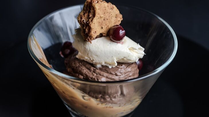 Schokoladensorbet