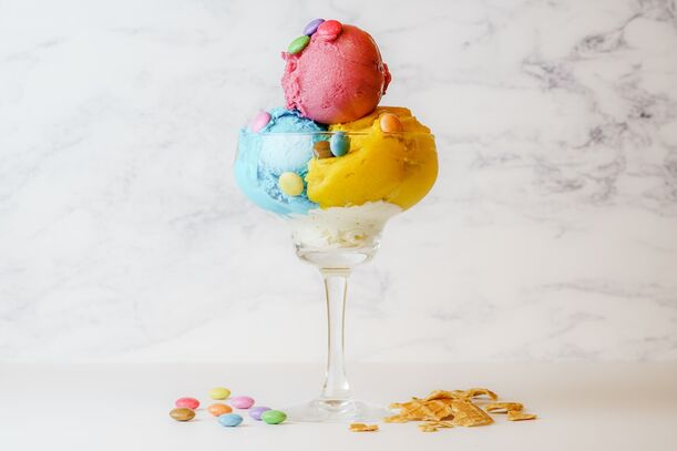 Lieblingsrezept: Smarties Eiscreme