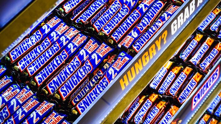 Snickers-Eis