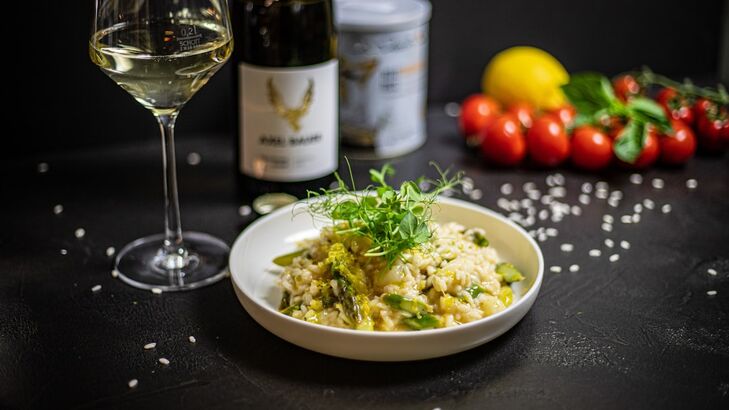 Spinat-Risotto