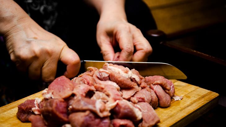 Steak vom Schweinekotelett