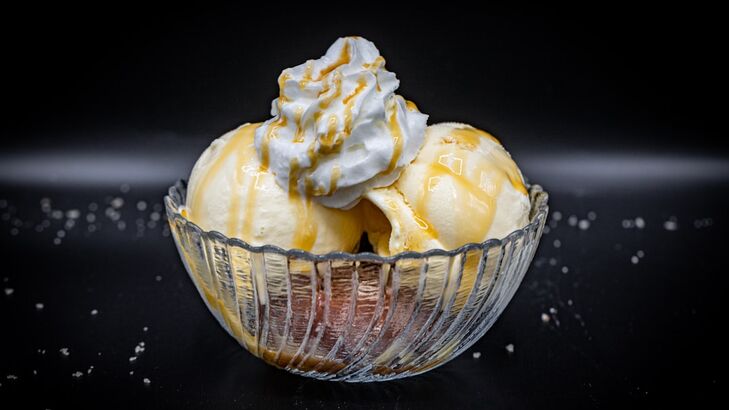 Süßes Aceto Balsamico Eis